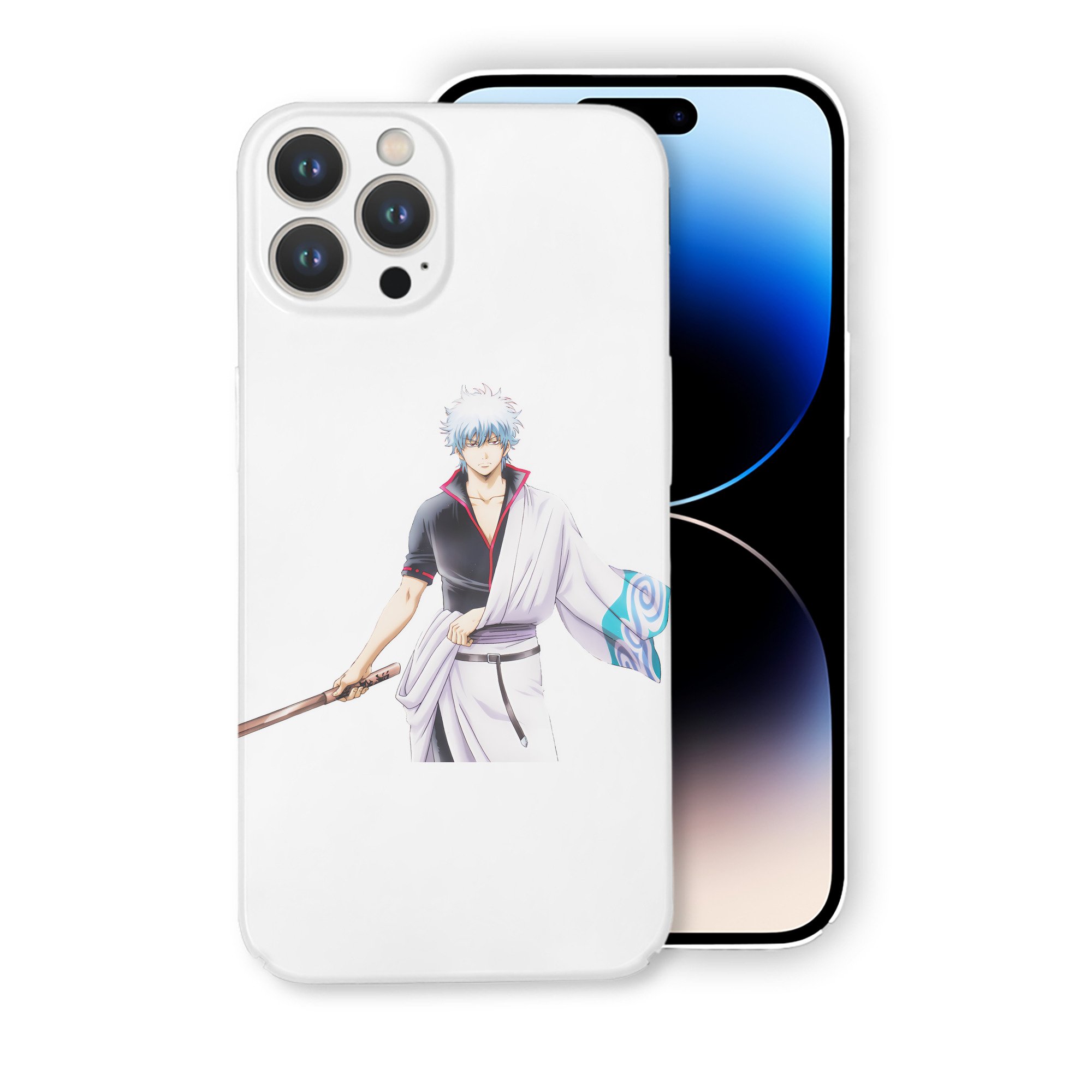（画像用） ぎんたま 坂田銀時（さかたぎんとき） 神楽 志村新八（しむら しんぱち） GINTAMA Sakata Gintoki Kagura Shimura Shinpachi 【iPhone 14シリーズ対応】ハードケース